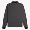Herren-Poloshirt mit Mikro-Schachbrettmuster