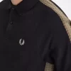 Herren-Poloshirt mit Wabenmuster