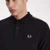 Herren-Poloshirt mit Wabenmuster