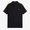 Herren-Poloshirt mit Wabenmuster