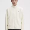 Herren-Sweatshirts aus Borg-Fleece mit durchgehendem Reißverschluss
