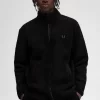 Herren-Sweatshirts aus Borg-Fleece mit durchgehendem Reißverschluss