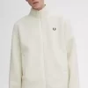 Herren-Sweatshirts aus Borg-Fleece mit durchgehendem Reißverschluss