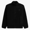 Herren-Sweatshirts aus Borg-Fleece mit durchgehendem Reißverschluss