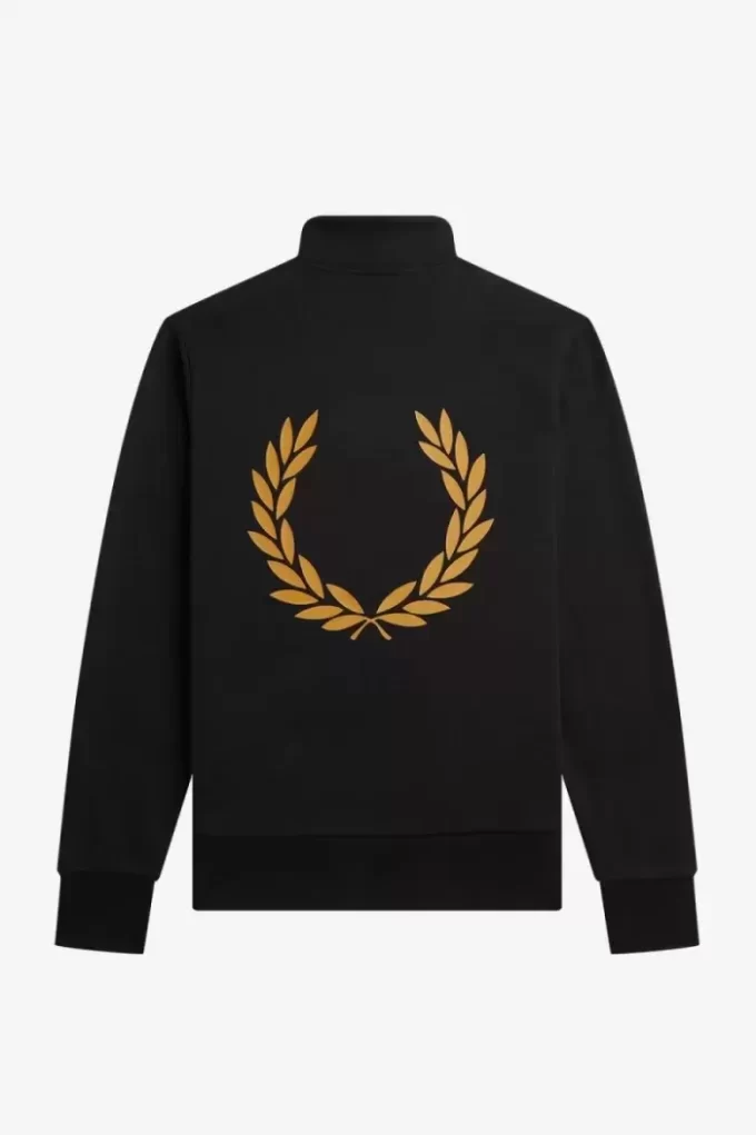 Herren-Sweatshirts mit doppelter Grafik und halbem Reißverschluss