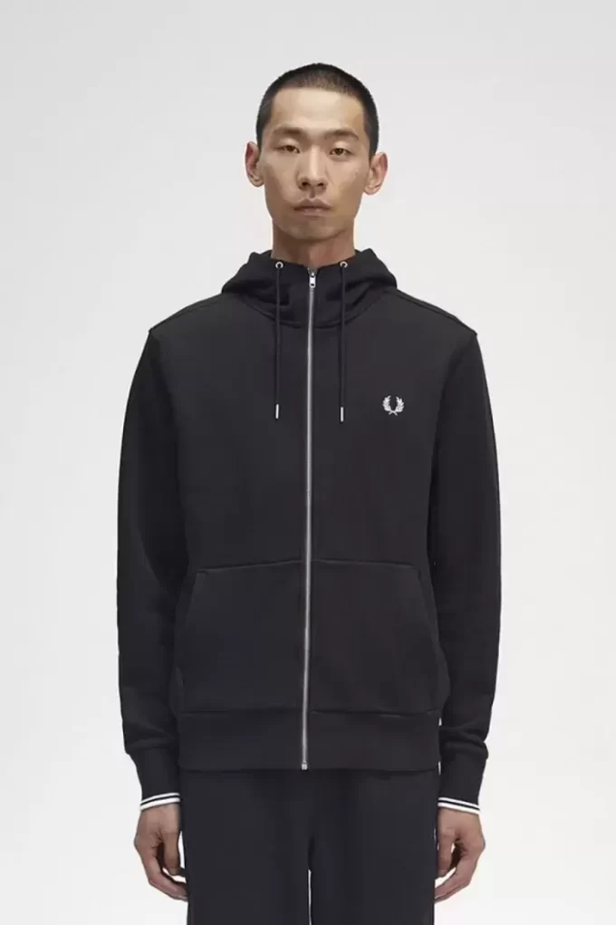 Herren-Sweatshirts mit durchgehendem Kapuzenreißverschluss