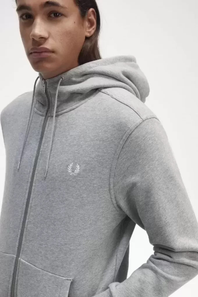 Herren-Sweatshirts mit durchgehendem Kapuzenreißverschluss