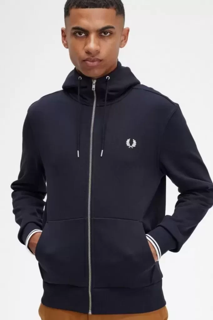 Herren-Sweatshirts mit durchgehendem Kapuzenreißverschluss