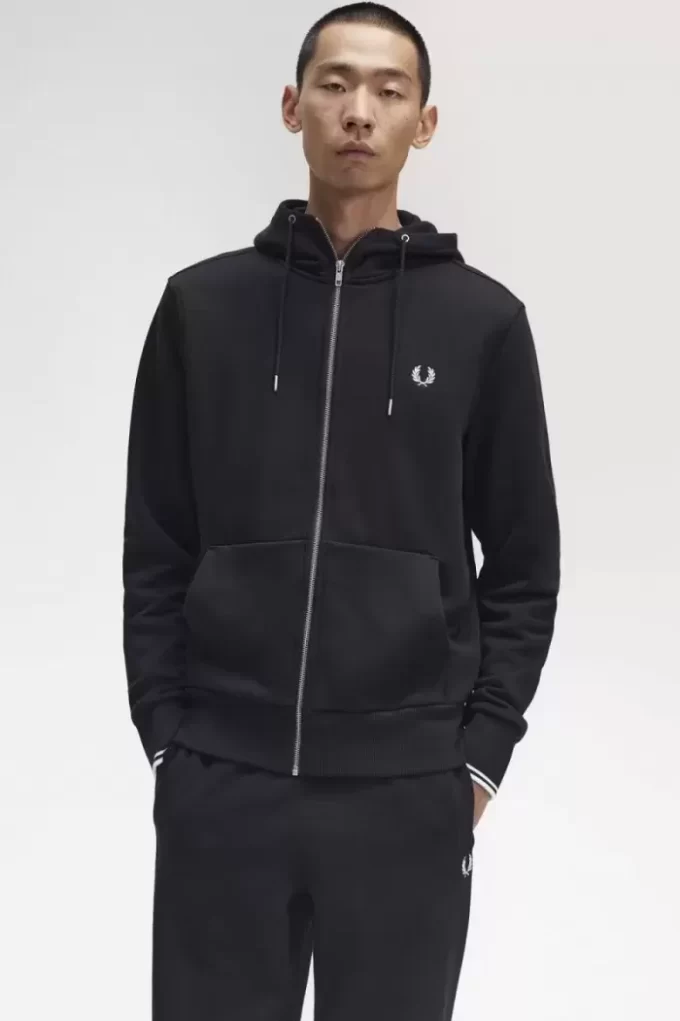 Herren-Sweatshirts mit durchgehendem Kapuzenreißverschluss