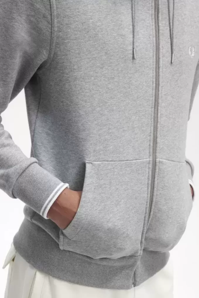 Herren-Sweatshirts mit durchgehendem Kapuzenreißverschluss