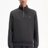 Herren-Sweatshirts mit halbem Reißverschluss