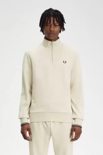 Herren-Sweatshirts mit halbem Reißverschluss