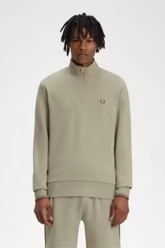 Herren-Sweatshirts mit halbem Reißverschluss