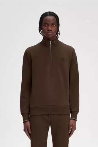 Herren-Sweatshirts mit halbem Reißverschluss
