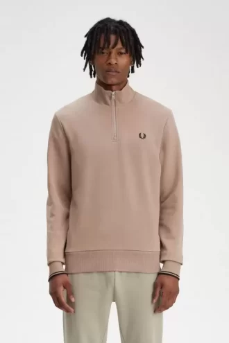 Herren-Sweatshirts mit halbem Reißverschluss