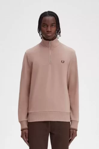 Herren-Sweatshirts mit halbem Reißverschluss