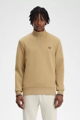 Herren-Sweatshirts mit halbem Reißverschluss