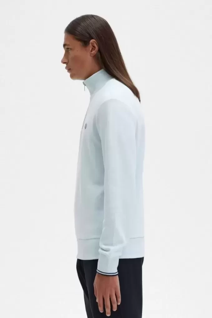Herren-Sweatshirts mit halbem Reißverschluss