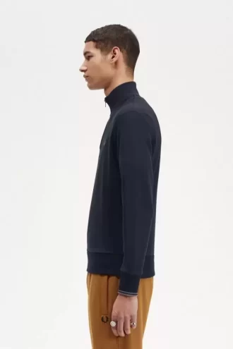 Herren-Sweatshirts mit halbem Reißverschluss
