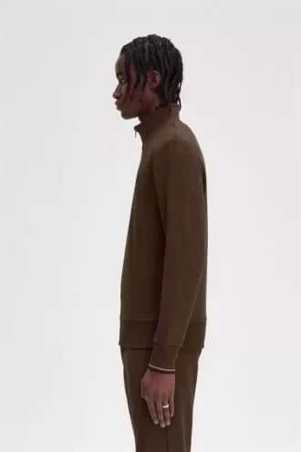 Herren-Sweatshirts mit halbem Reißverschluss