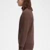 Herren-Sweatshirts mit halbem Reißverschluss