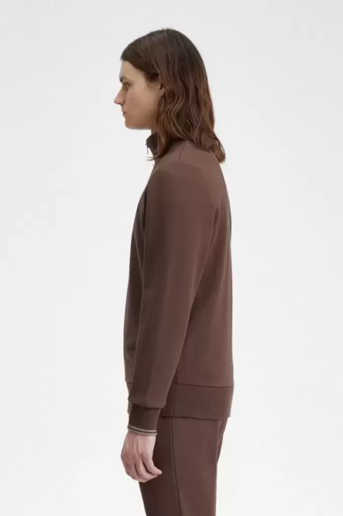 Herren-Sweatshirts mit halbem Reißverschluss