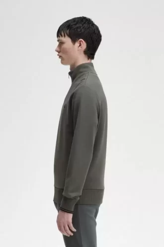 Herren-Sweatshirts mit halbem Reißverschluss