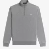 Herren-Sweatshirts mit halbem Reißverschluss