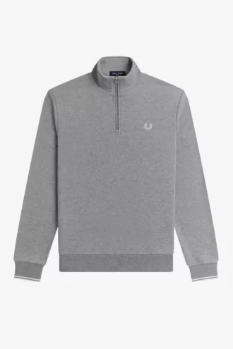 Herren-Sweatshirts mit halbem Reißverschluss