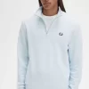 Herren-Sweatshirts mit halbem Reißverschluss