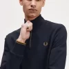 Herren-Sweatshirts mit halbem Reißverschluss