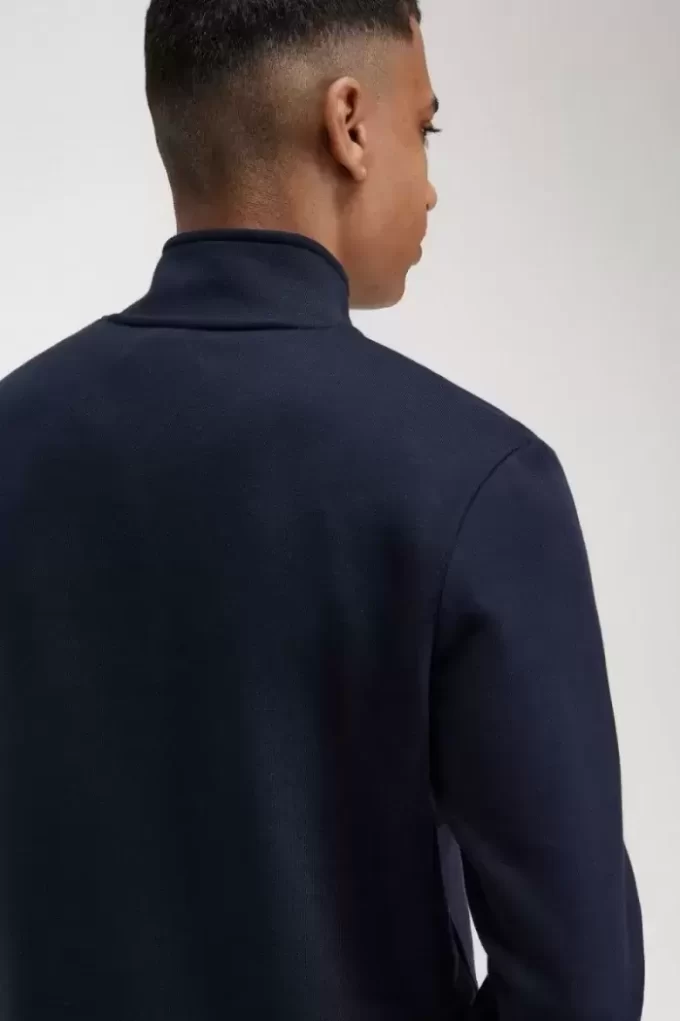 Herren-Sweatshirts mit halbem Reißverschluss