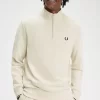 Herren-Sweatshirts mit halbem Reißverschluss