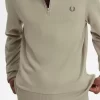 Herren-Sweatshirts mit halbem Reißverschluss