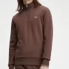 Herren-Sweatshirts mit halbem Reißverschluss