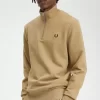 Herren-Sweatshirts mit halbem Reißverschluss