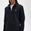 Herren-Sweatshirts mit halbem Reißverschluss