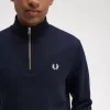 Herren-Sweatshirts mit halbem Reißverschluss