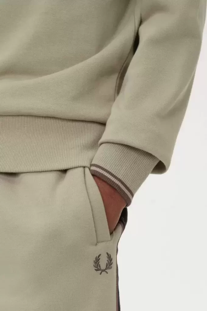 Herren-Sweatshirts mit halbem Reißverschluss