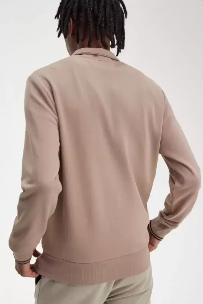 Herren-Sweatshirts mit halbem Reißverschluss