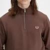 Herren-Sweatshirts mit halbem Reißverschluss