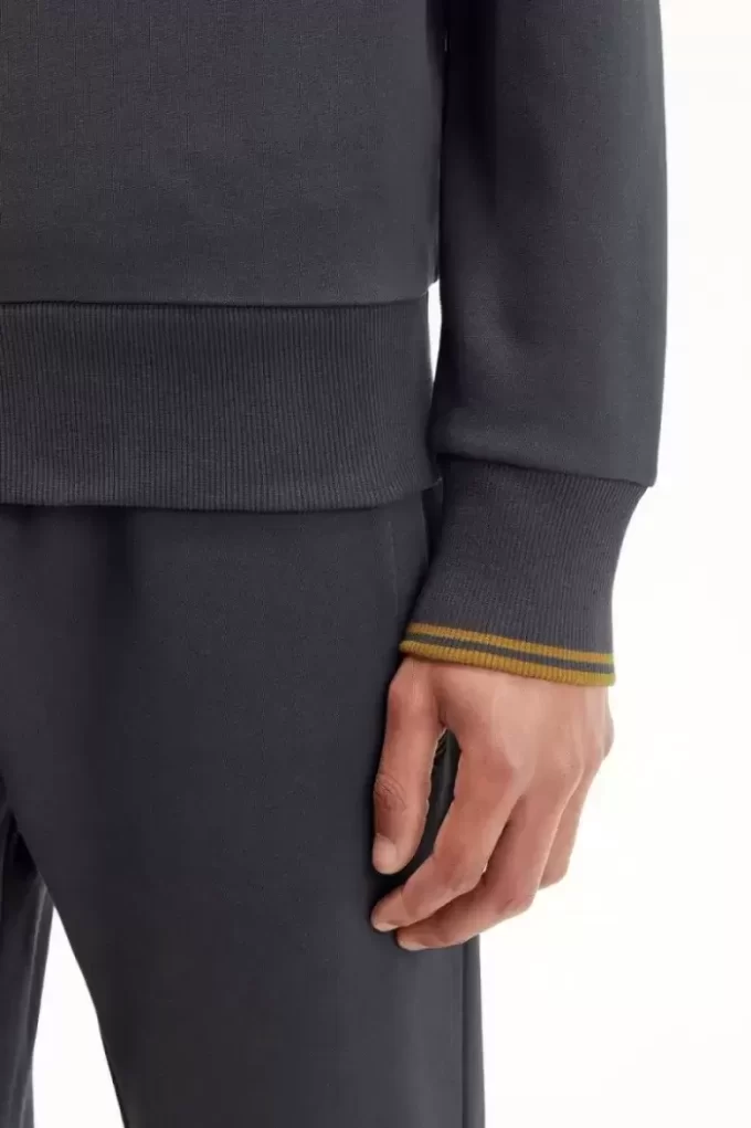 Herren-Sweatshirts mit halbem Reißverschluss