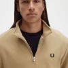 Herren-Sweatshirts mit halbem Reißverschluss