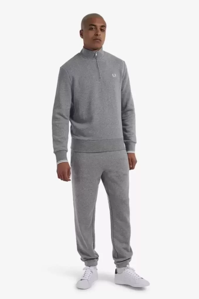 Herren-Sweatshirts mit halbem Reißverschluss