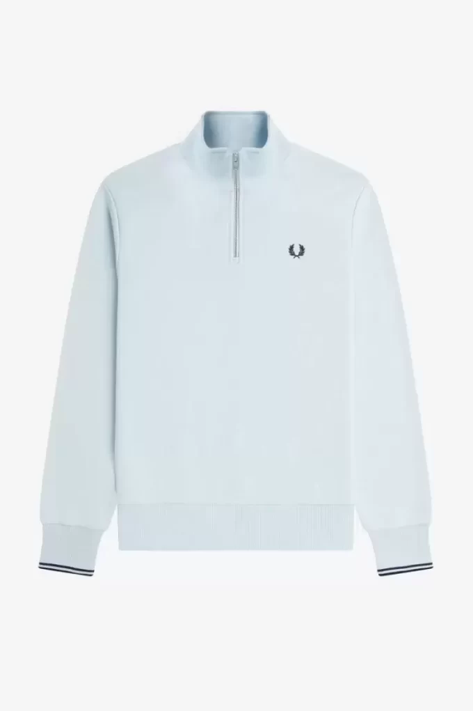Herren-Sweatshirts mit halbem Reißverschluss