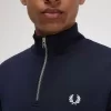 Herren-Sweatshirts mit halbem Reißverschluss