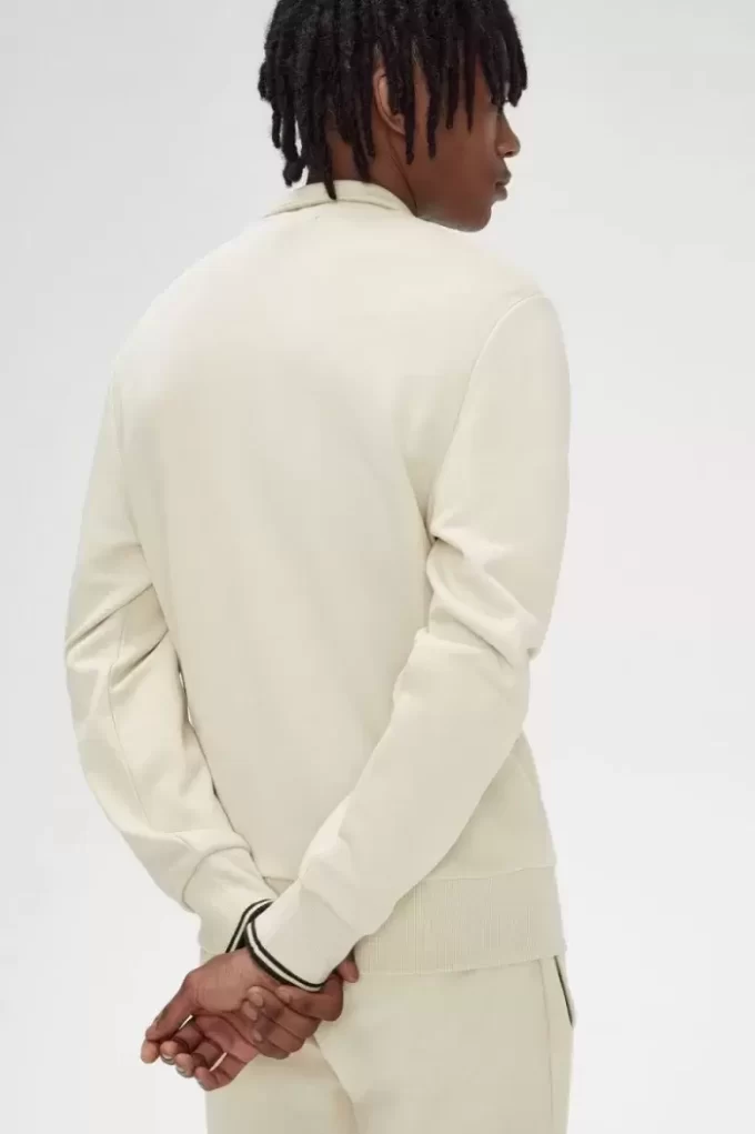 Herren-Sweatshirts mit halbem Reißverschluss