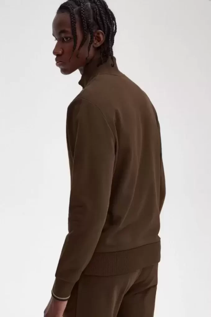 Herren-Sweatshirts mit halbem Reißverschluss