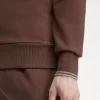 Herren-Sweatshirts mit halbem Reißverschluss