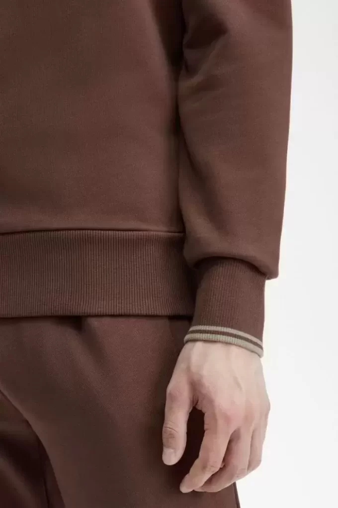 Herren-Sweatshirts mit halbem Reißverschluss